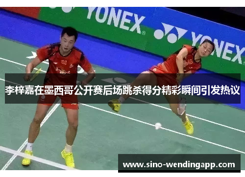 李梓嘉在墨西哥公开赛后场跳杀得分精彩瞬间引发热议 李梓嘉在墨西哥公开赛后场跳杀得分精彩瞬间引发热议